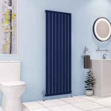 Deddington Cobalt Blue Vertical Radiator 1800mm x 630mm